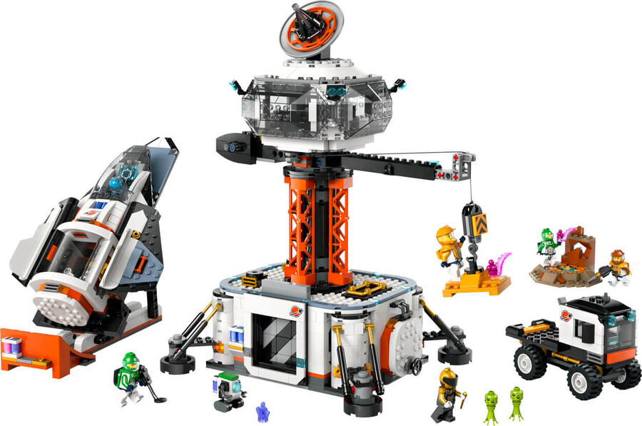 LEGO City Uzay Üssü ve Roket Fırlatma Rampası 60434