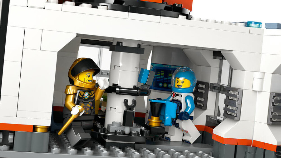 LEGO City Uzay Üssü ve Roket Fırlatma Rampası 60434