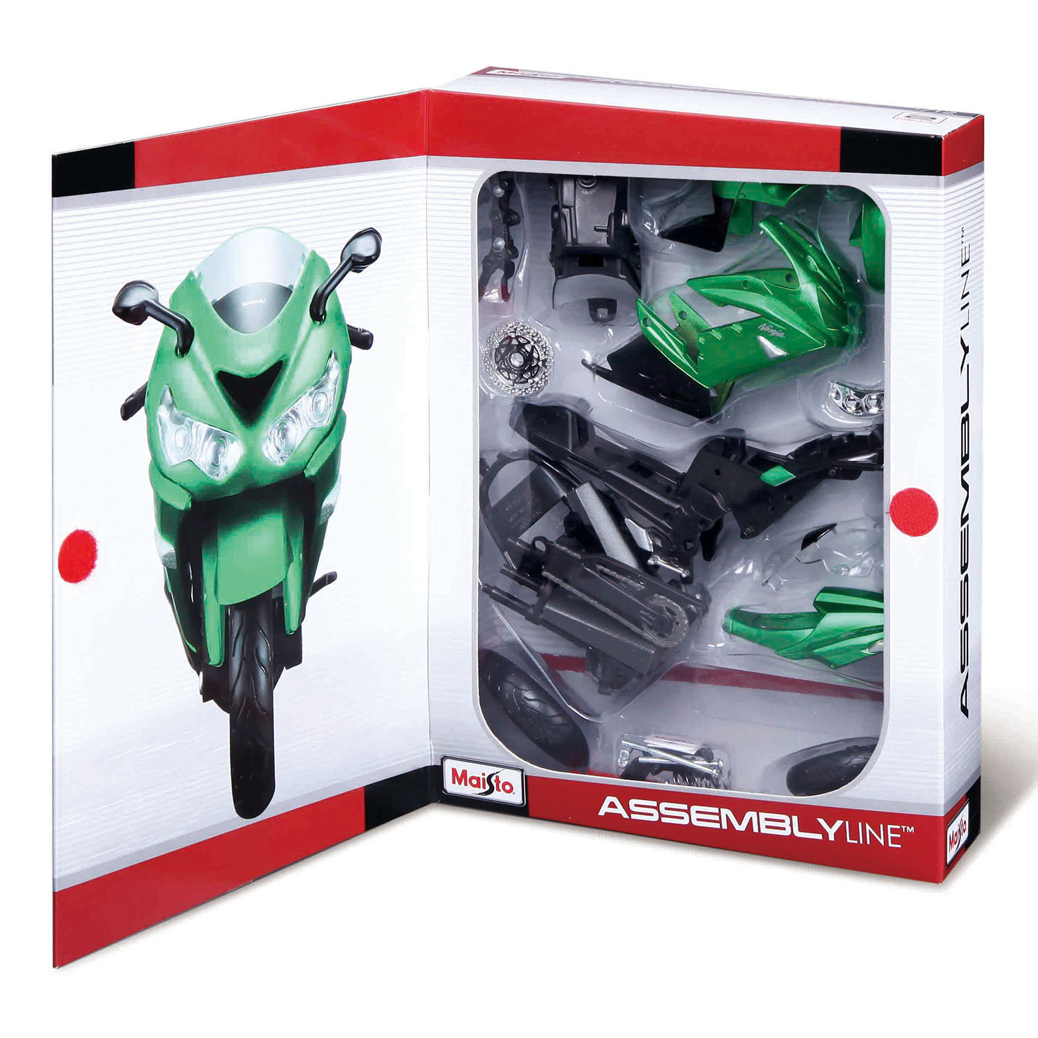 Kawasaki Ninja ZX-14R Model Kit Motosiklet 1/12 39197