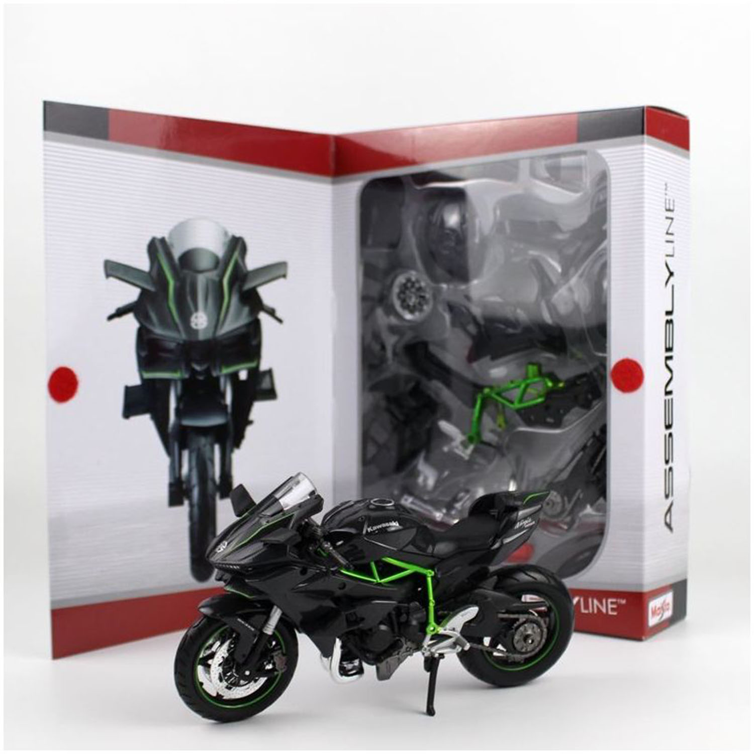 Kawasaki Ninja H2R Model Kit Motosiklet 1/12 39198