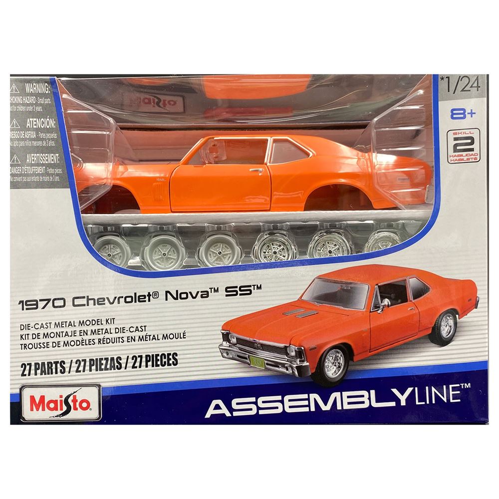 MaketlerMaistoMAY/39900-050901593926201970 Chevrolet Nova SS Model