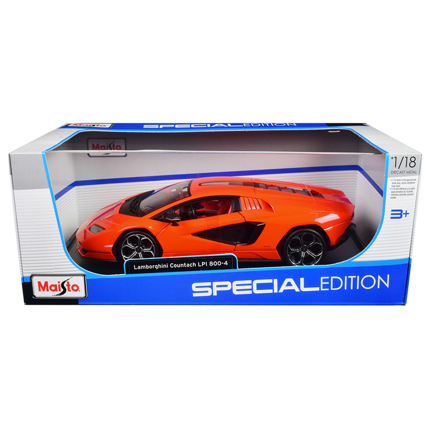 Lamborghini Countach LPI 800-4 1/18 Turuncu 31459