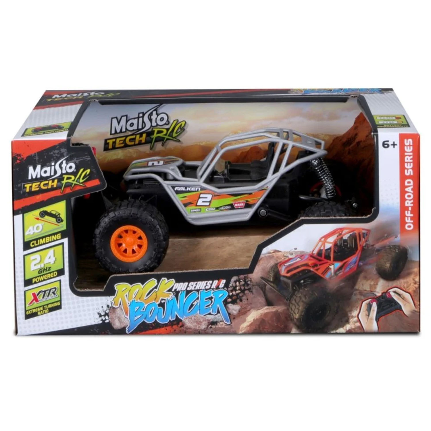 Maisto Rock Bouncer Kumandalı Araba 82760 Gri
