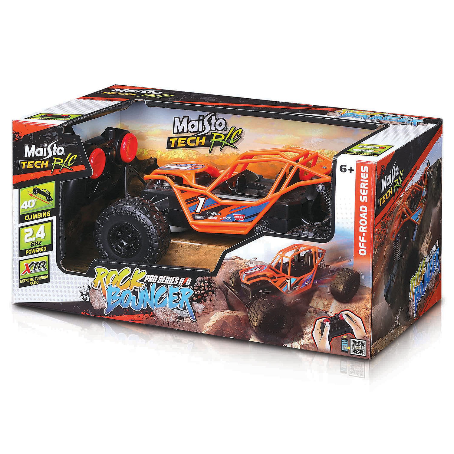 Maisto Rock Bouncer Kumandalı Araba 82760 Turuncu