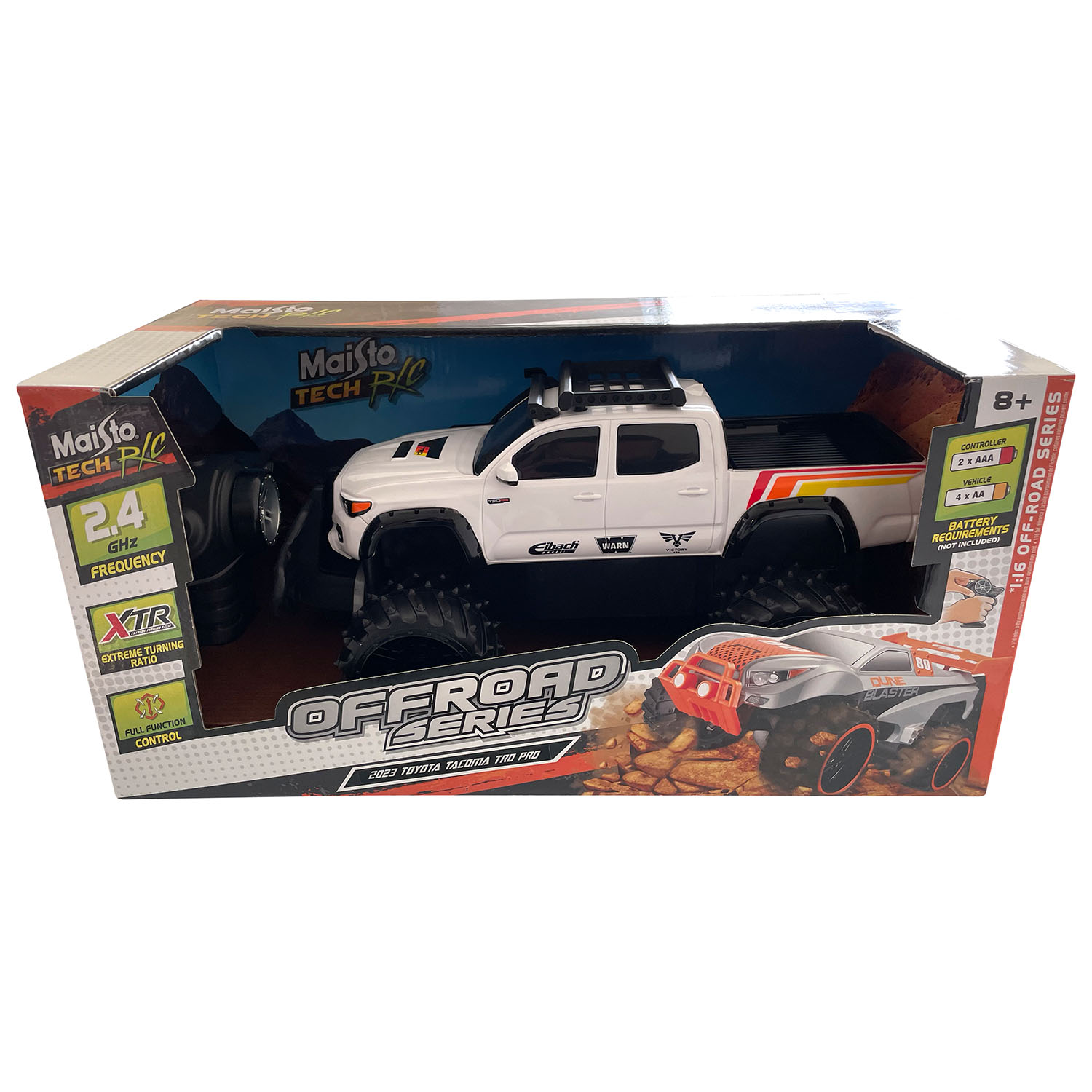 Maisto 1/16 2023 Toyota Tacoma TRD PRO Kumandalı Araba 1/16 82711