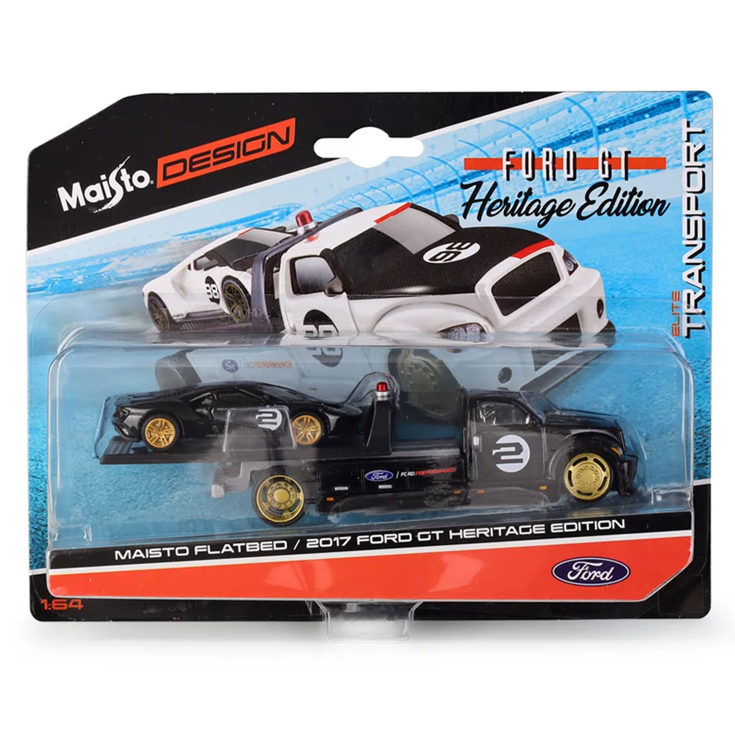 2017 Ford GT Çekici ve Araç Set 1/64 59012