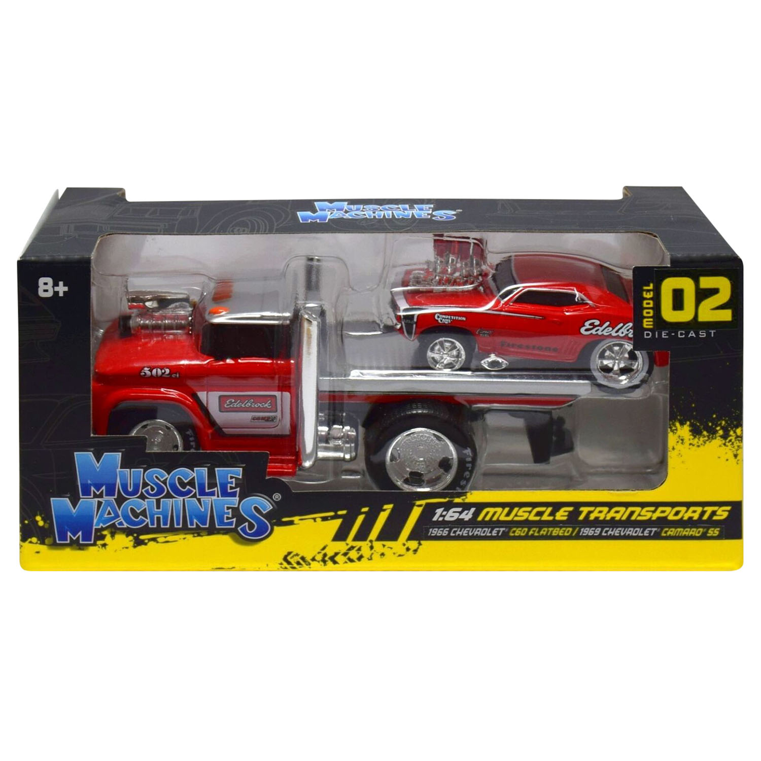 Muscle Machines Taşıyıcı ve Araç Set 1/64 02 59049