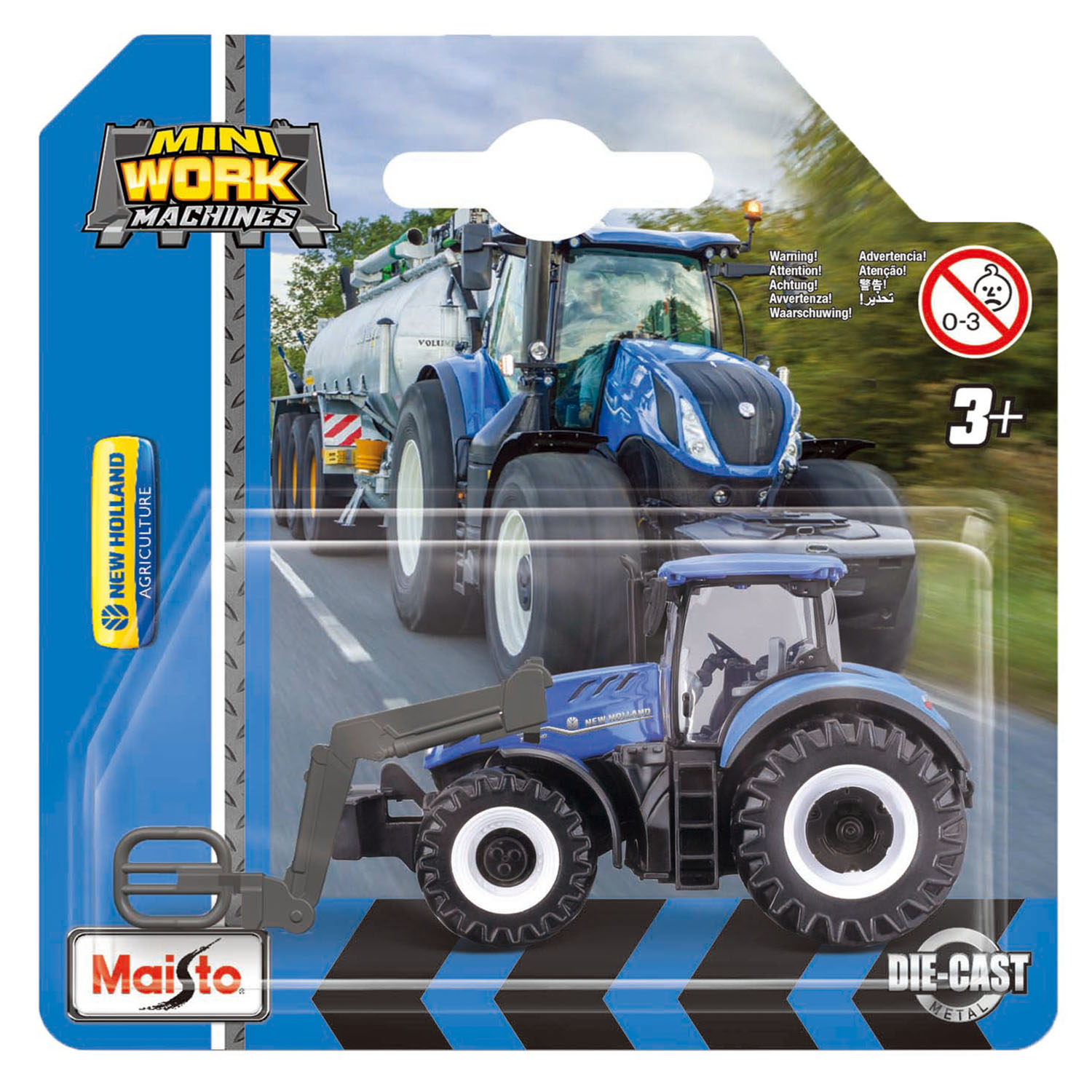 Mini Work Machines Traktör - New Holland 15591