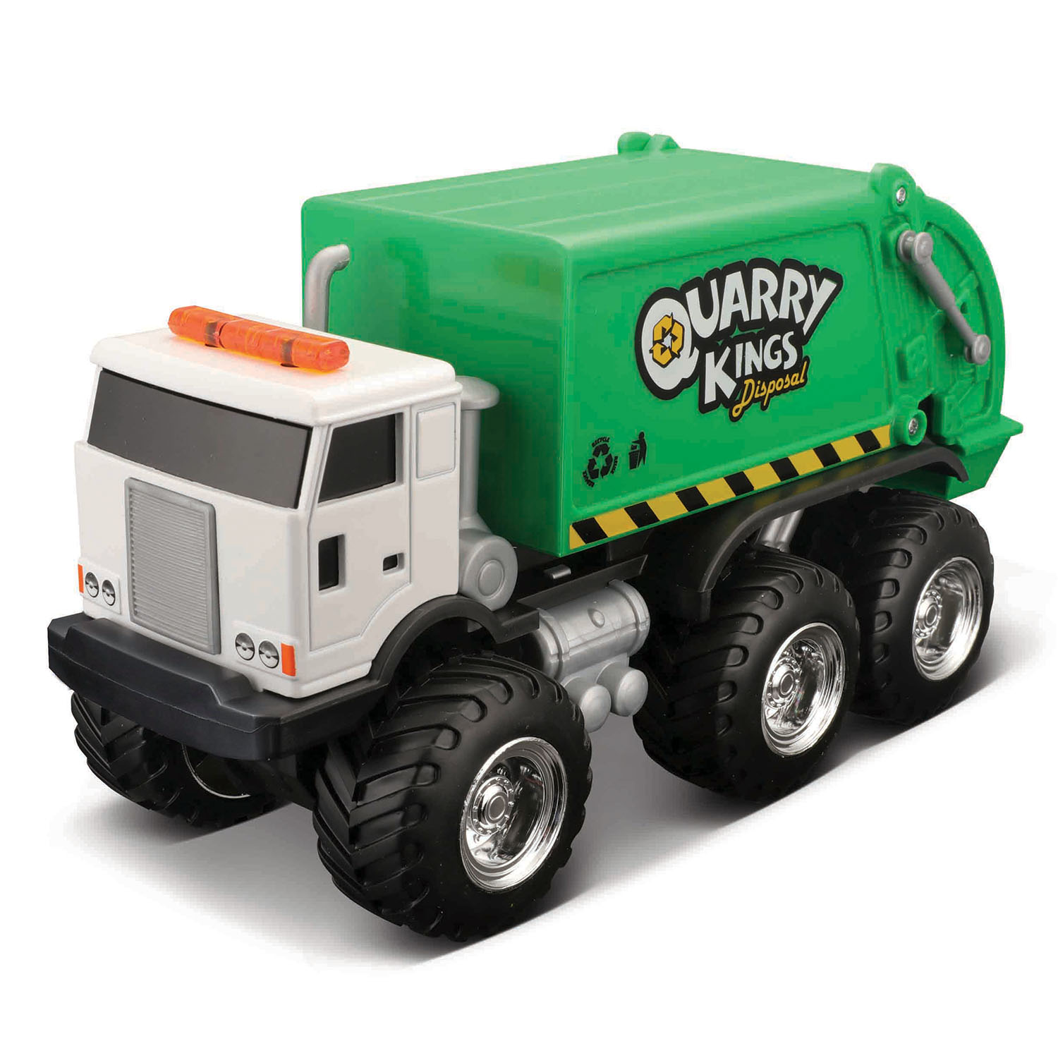 Maisto Taş Ocağı Araçları Çöp Kamyonu - Yeşil