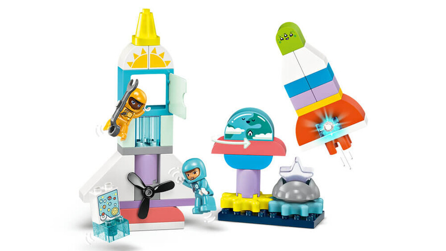 LEGO Duplo 3'ü 1 Arada Uzay Mekiği Macerası 10422