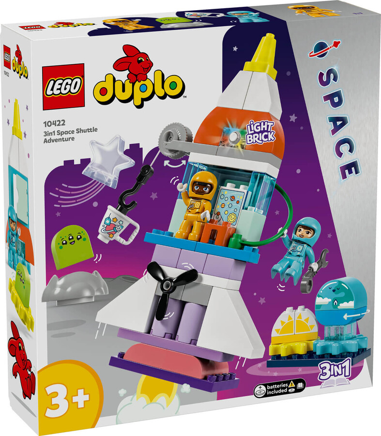 LEGO Duplo 3'ü 1 Arada Uzay Mekiği Macerası 10422
