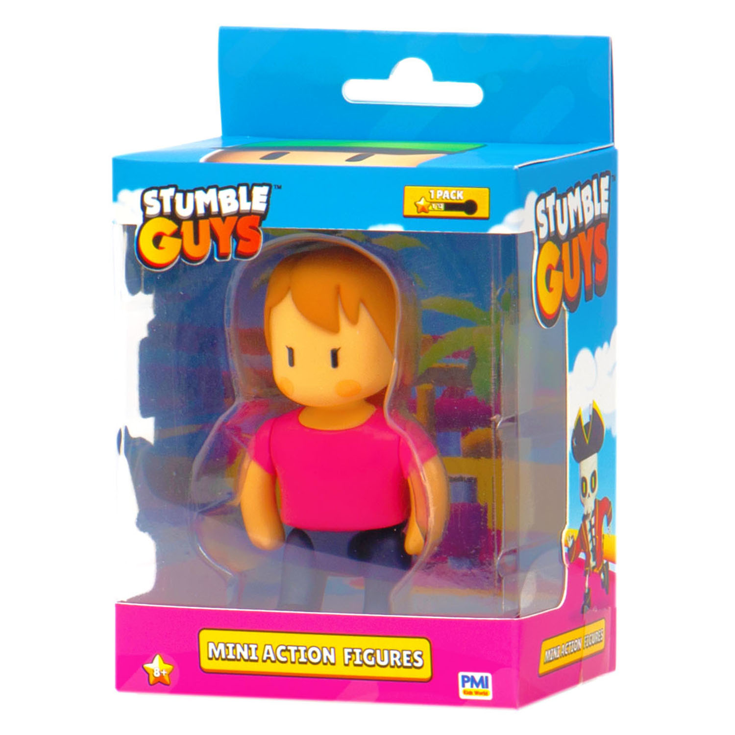 Stumble Guys Tekli Aksiyon Figür - Ms. Stumble