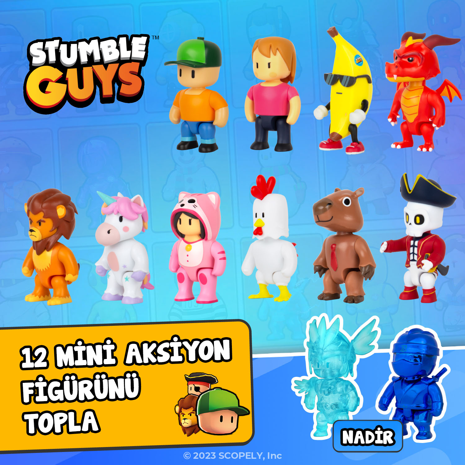 Stumble Guys Tekli Aksiyon Figür - Ms. Stumble