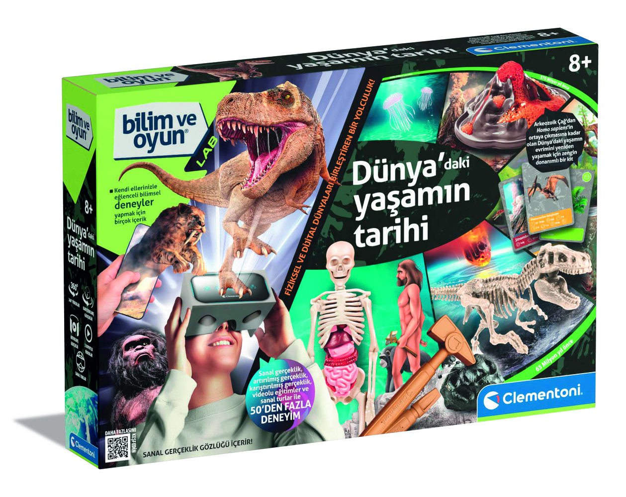 Clementoni Bilim ve Oyun Dünya'daki Yaşamın Tarihi