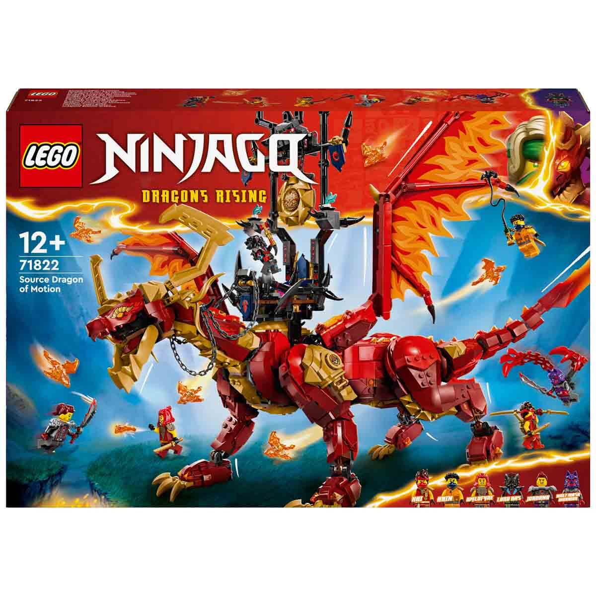 LEGO NINJAGO Hareket Kaynak Ejderhası 71822