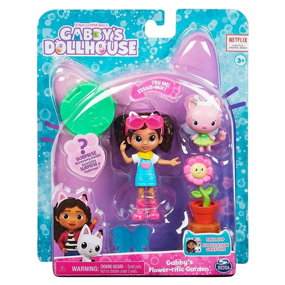 Gabby's Dollhouse Flower-rific Garden Oyun Seti