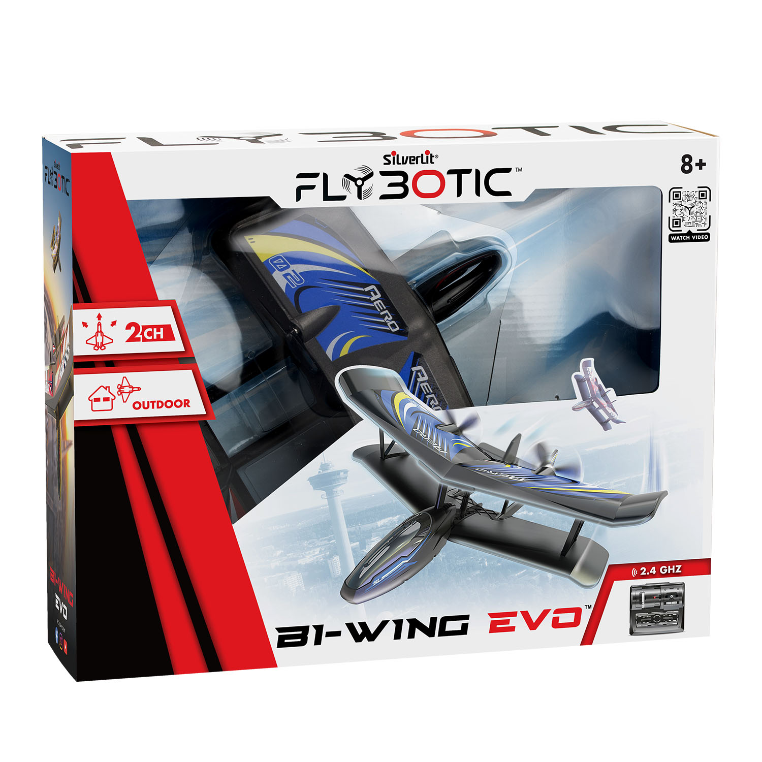 Silverlit Bi-Wing Evo Kumandalı Uçak 85739 Mavi