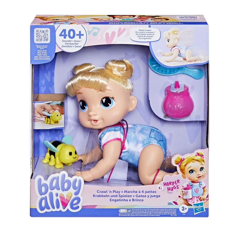 Baby Alive Emekleyen Bebeğim Harper Hugs F9709