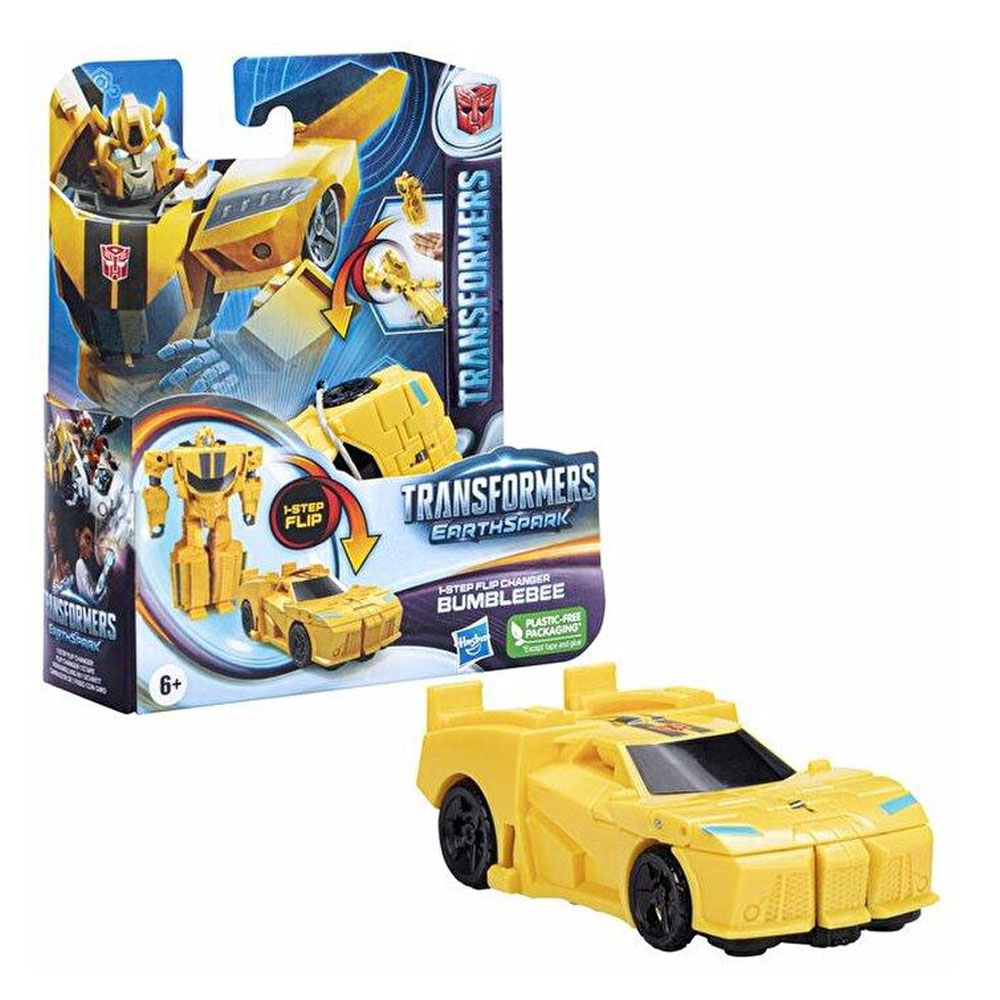 Transformers EarthSpark Tek Adımda Dönüşen Figür - Bumblebee F671