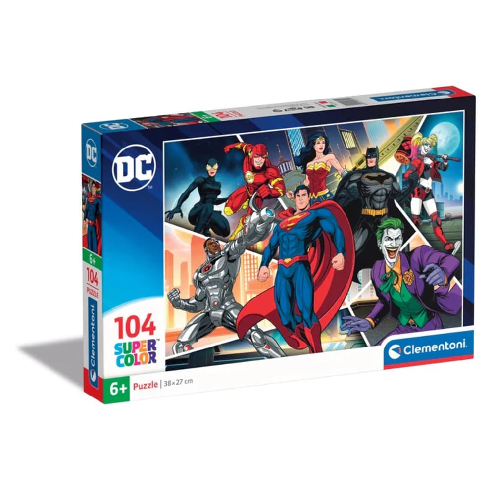 Clementoni DC Comics Justice League Puzzle 104 Parça 25722