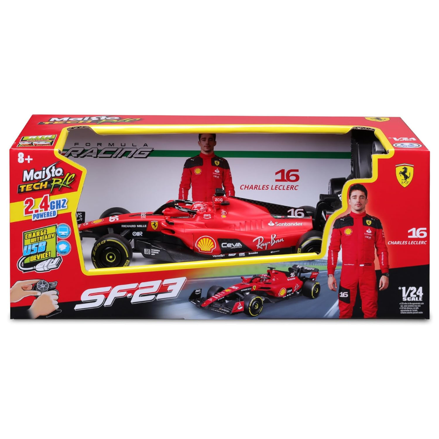 Maisto 1:24 Ferrari SF23 Kumandalı Araba 82357