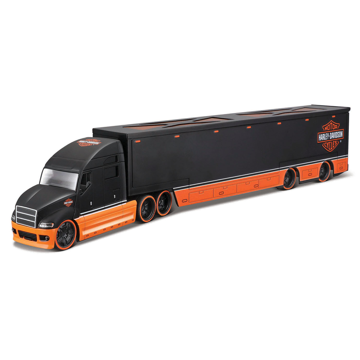 Maisto 1:64 Harley-Davidson Taşıyıcı Tırlar 11516 - Model 1
