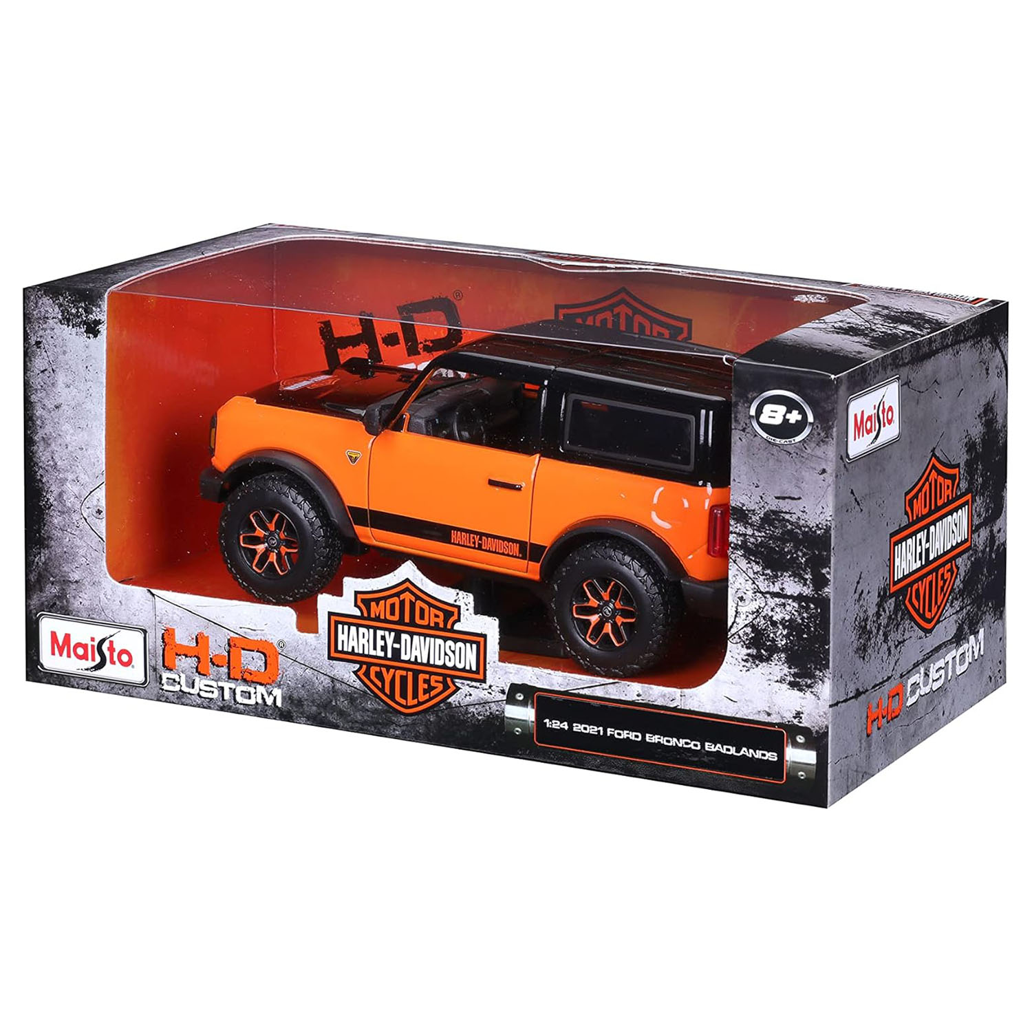 Maisto 1:24 2021 Ford Bronco Badlands Model Araba 32272