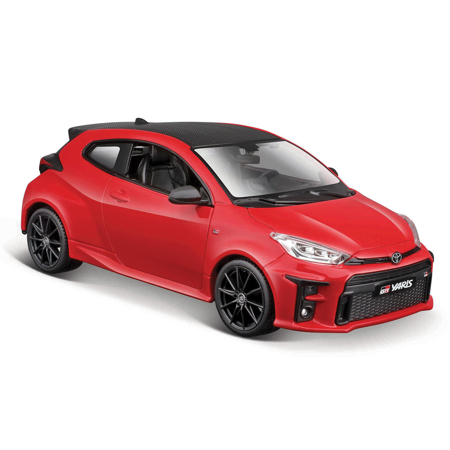 Maisto 1:24 2021 Toyota GR Yaris Model Araba 32909 - Kırmızı