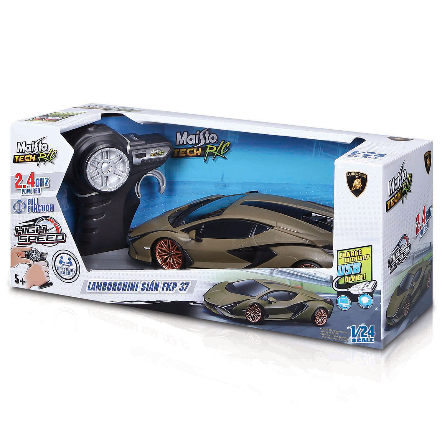 Maisto 1:24 Premium Lamborghini Sian FKP 37 Kumandalı Araba 82338