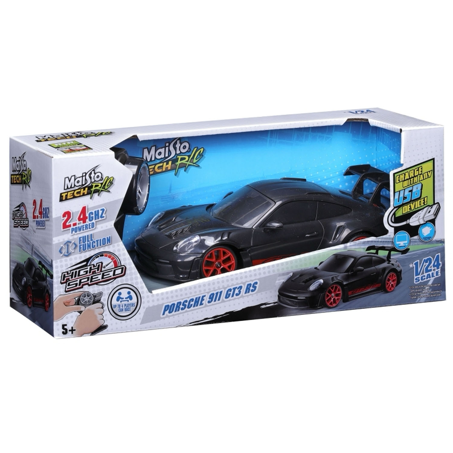 Maisto 1:24 Premium Porsche 911 GT3 RS Kumandalı Araba 82344