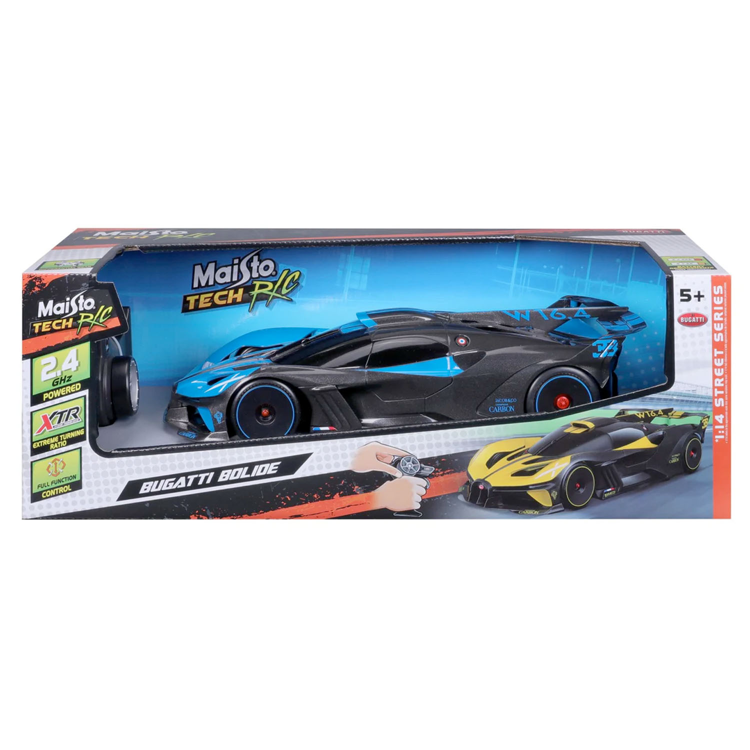 Maisto 1:14 Bugatti Bolide Kumandalı Araba 82816 - Mavi