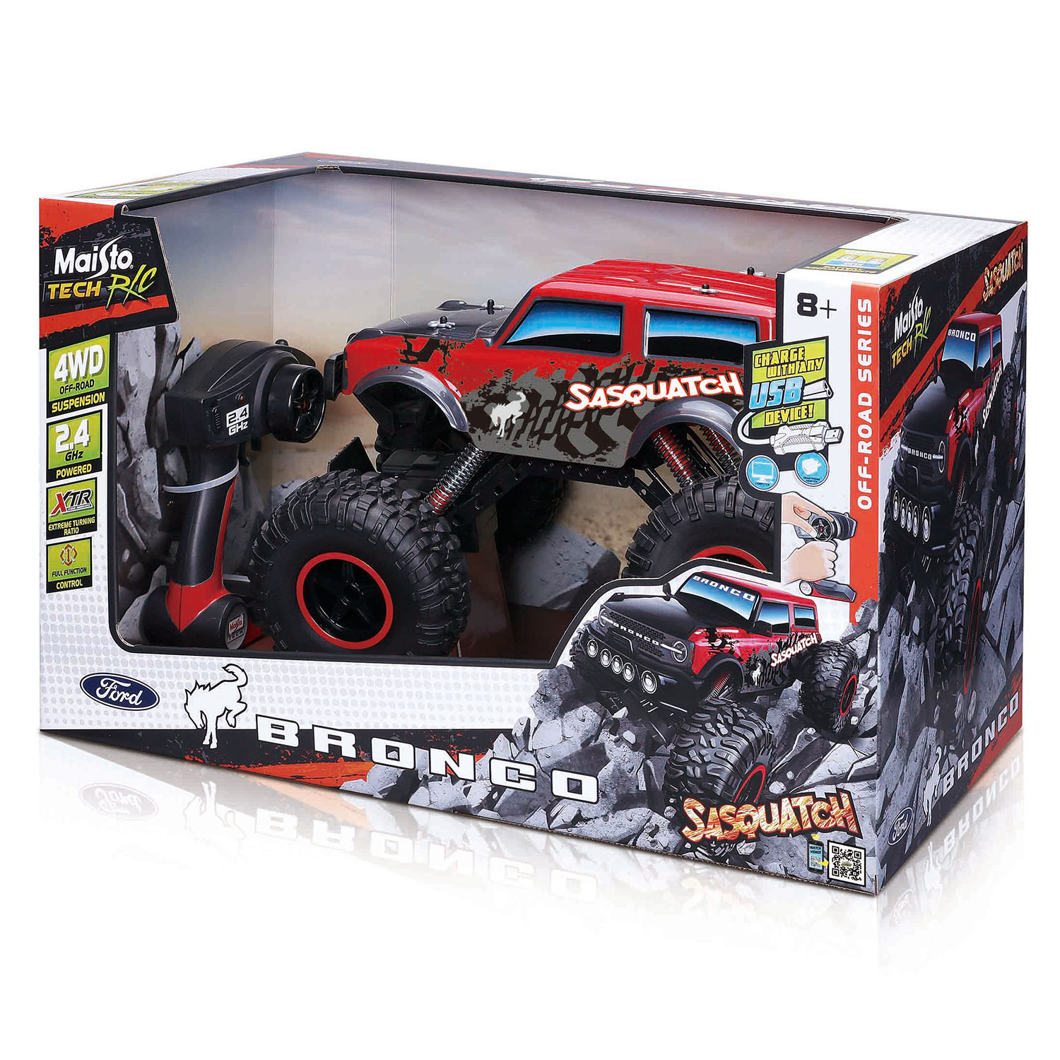 Maisto Ford Bronco Sasquatch Kumandalı Araba 81339