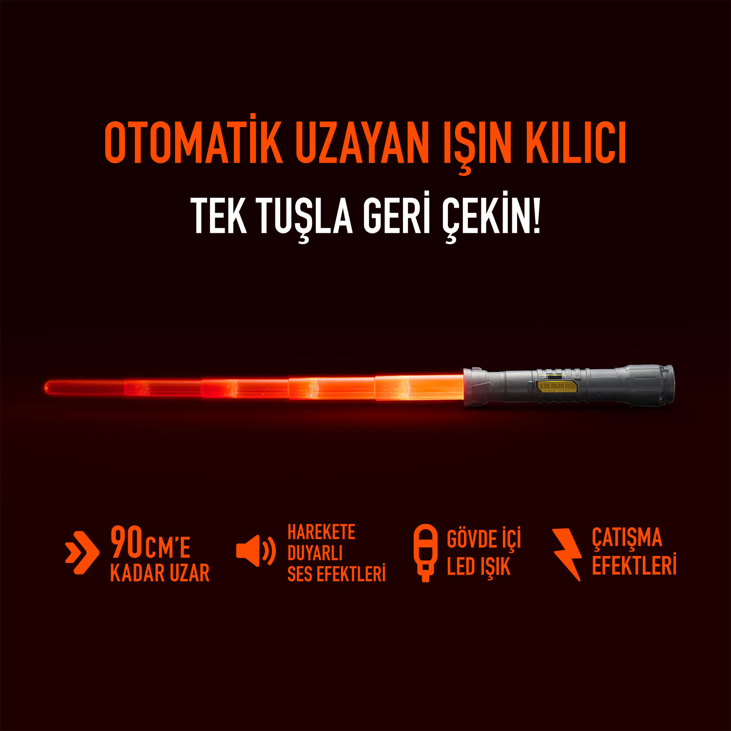 Power Saber Işın Kılıcı Kırmızı 931619