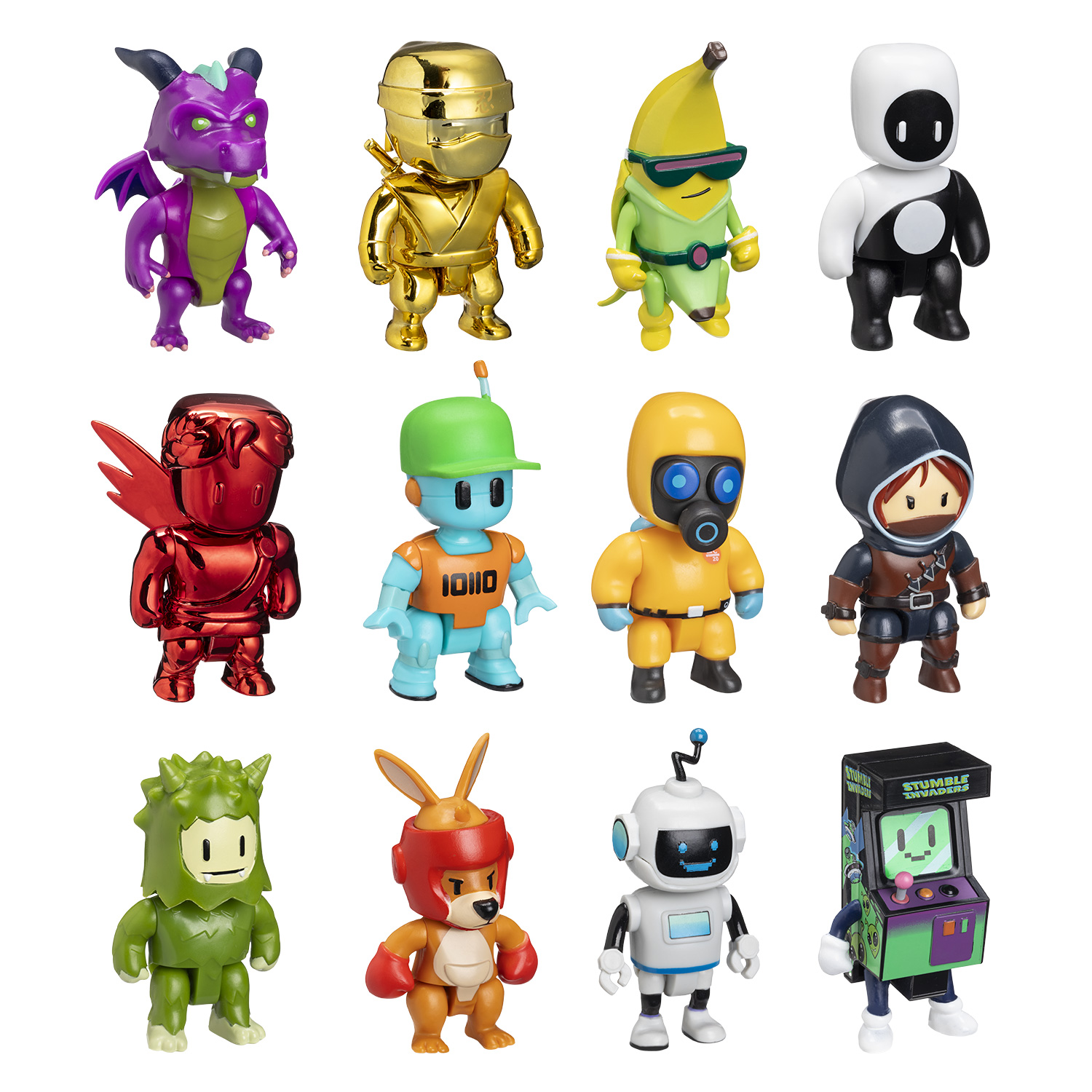 Stumble Guys Sürpriz Şapka Tekli Aksiyon Figür SG3007