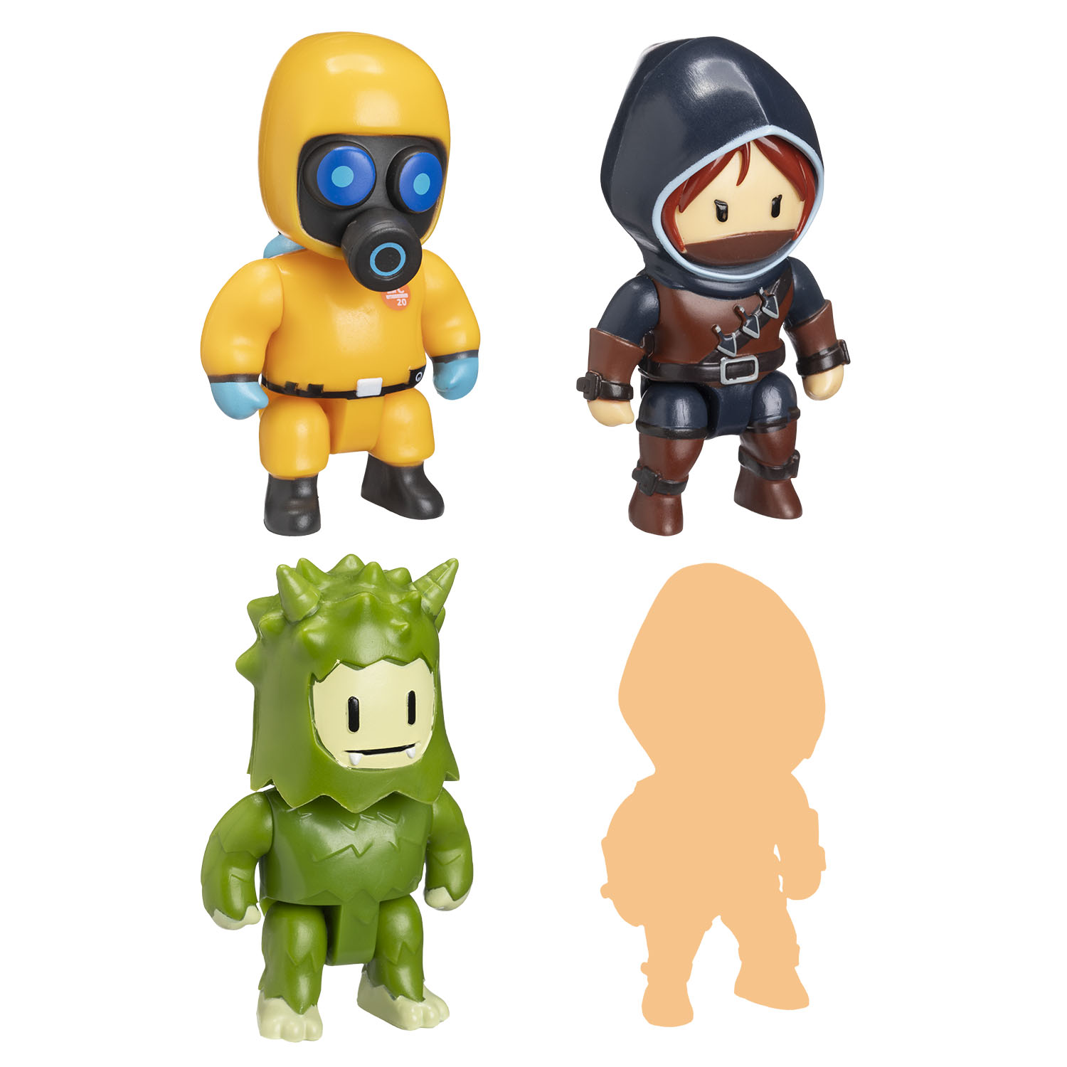 Stumble Guys 4'lü Aksiyon Figür Set SG3204 Model 3