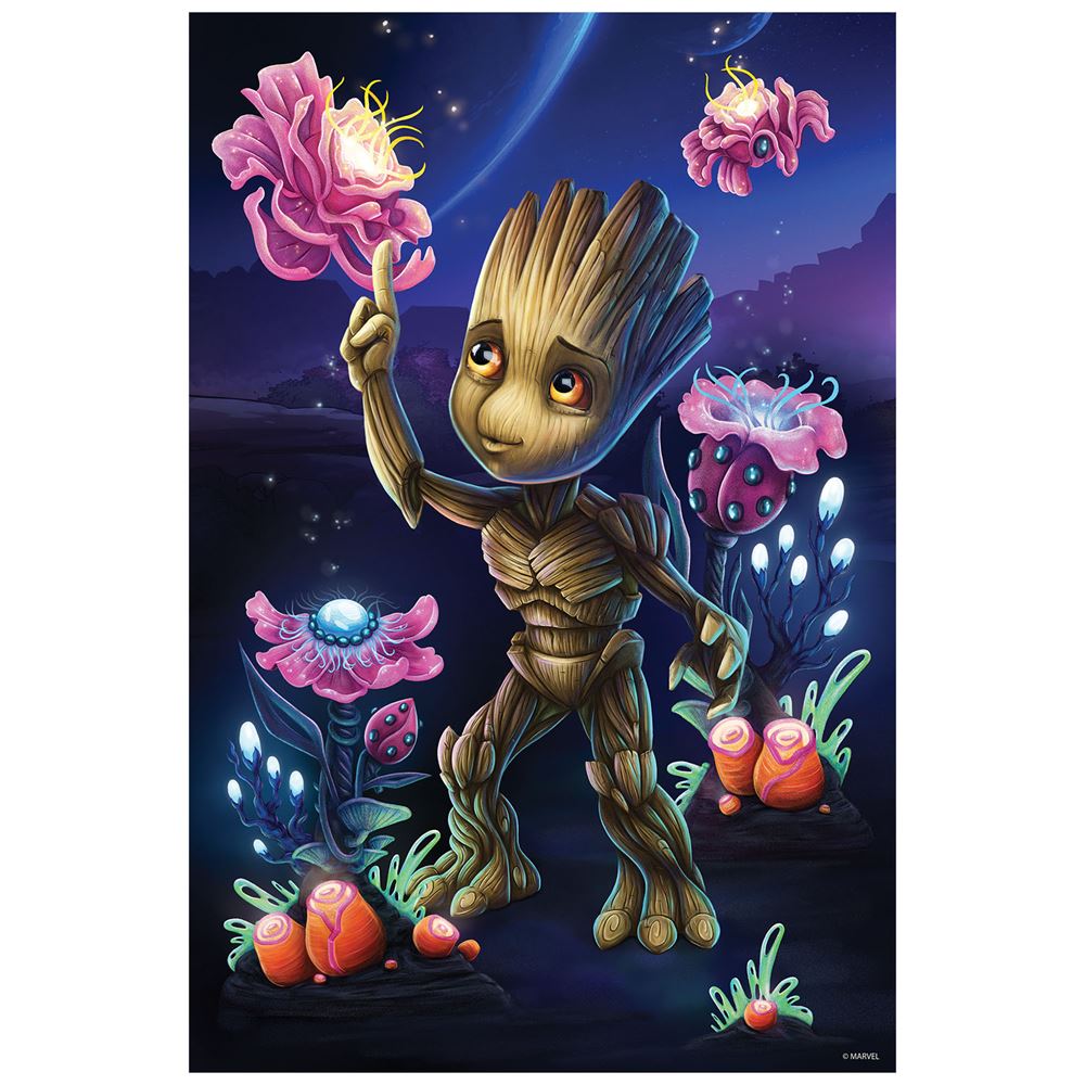 Prime 3D Marvel Groot Puzzle 200 Parça 33346