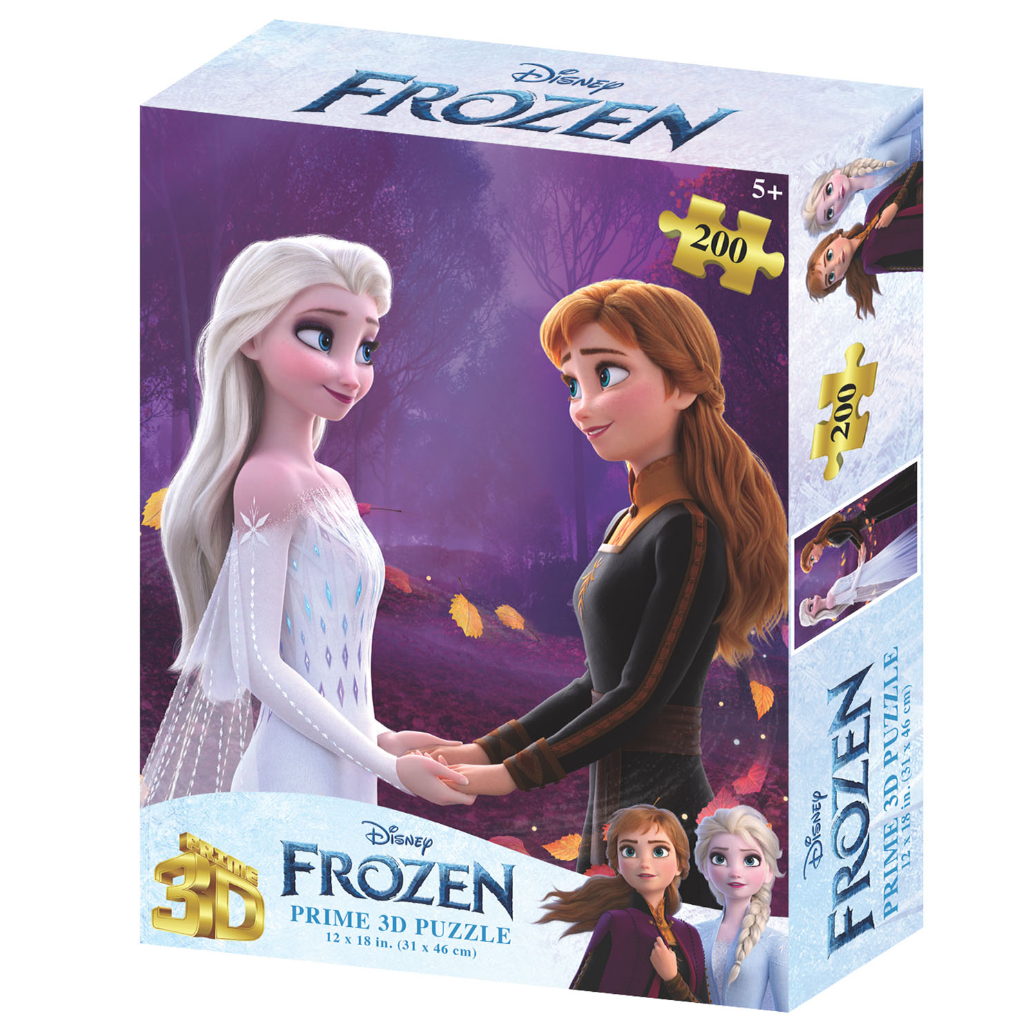 Prime 3D Disney Frozen Puzzle 200 Parça 33354