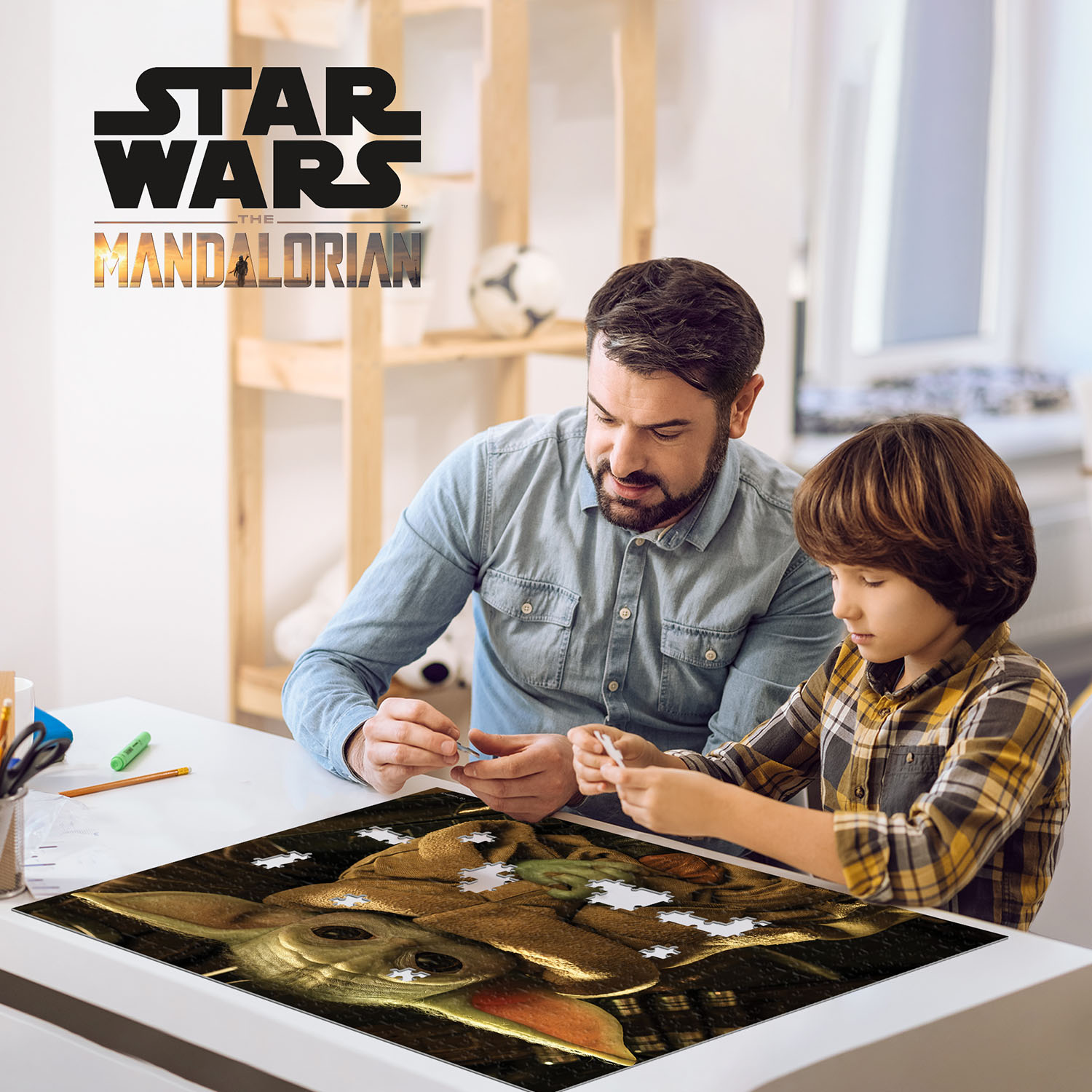 Prime 3D Star Wars The Mandalorian Grogu Puzzle 500 Parça 32631
