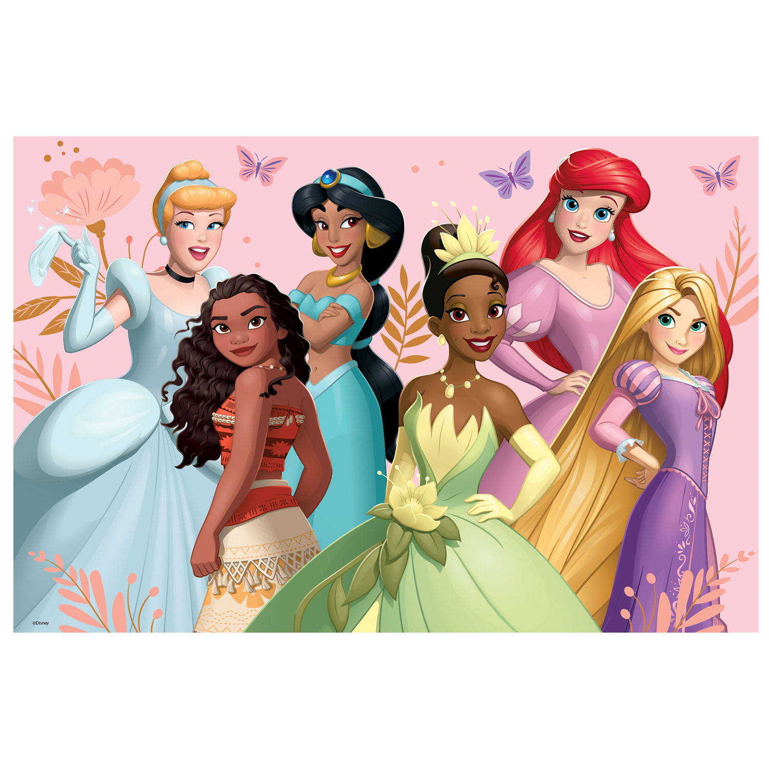 Prime 3D Disney Princess Çift Taraflı Puzzle 200 Parça 37550