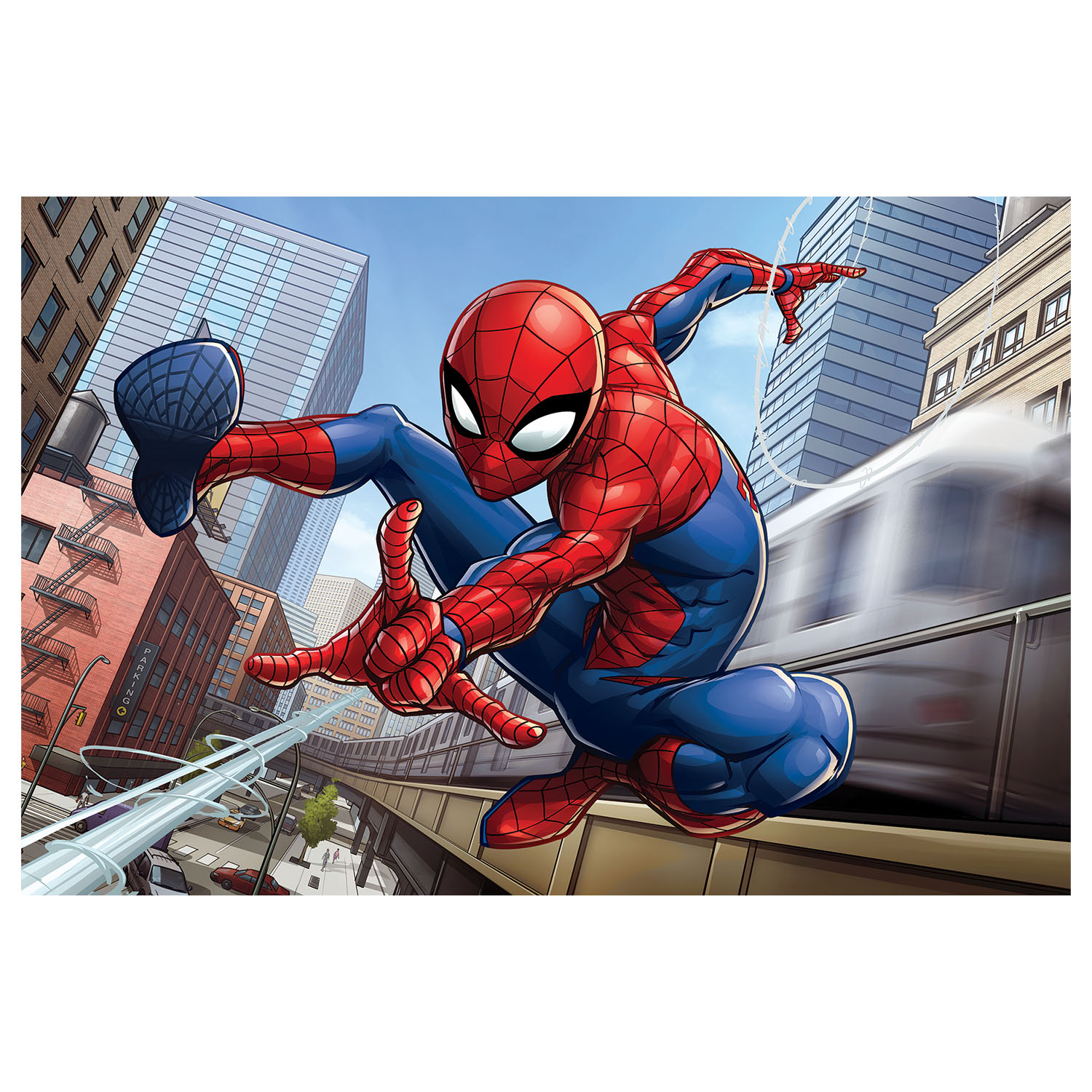 Prime 3D Marvel Spider-Man Çift Taraflı Puzzle 200 Parça 37534