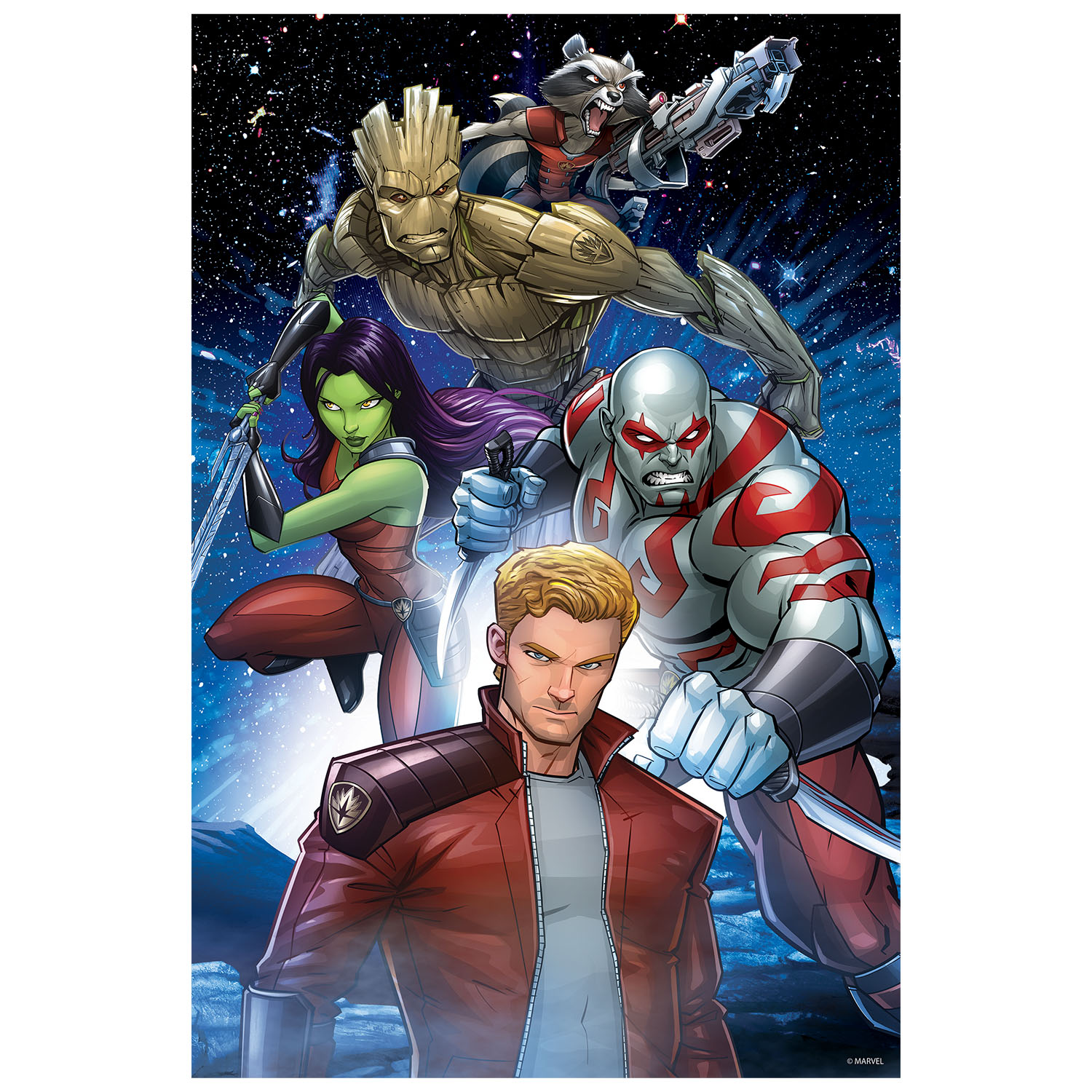 Prime 3D Marvel Guardians of the Galaxy Puzzle 300 Parça 33348