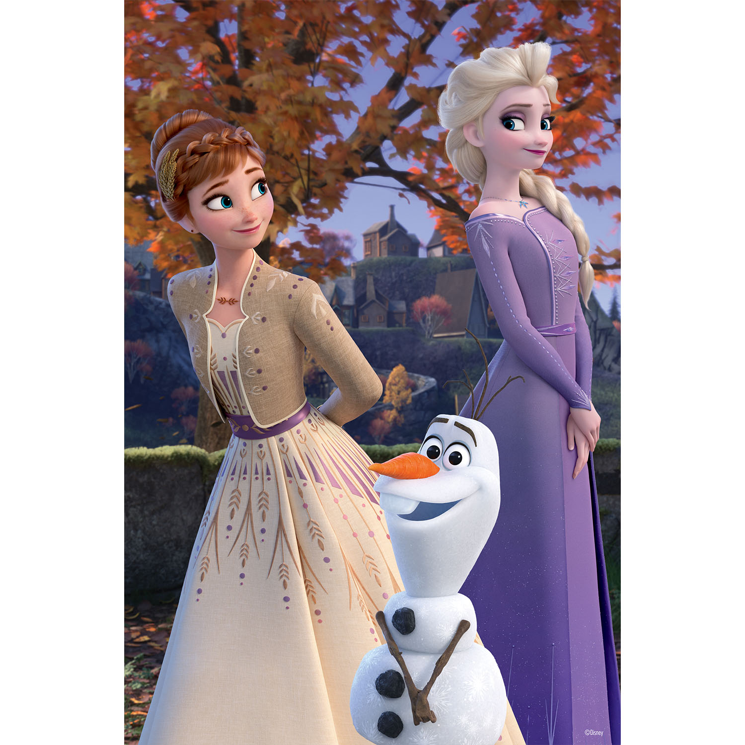 Prime 3D Disney Frozen İkili Puzzle 200 Parça 10226