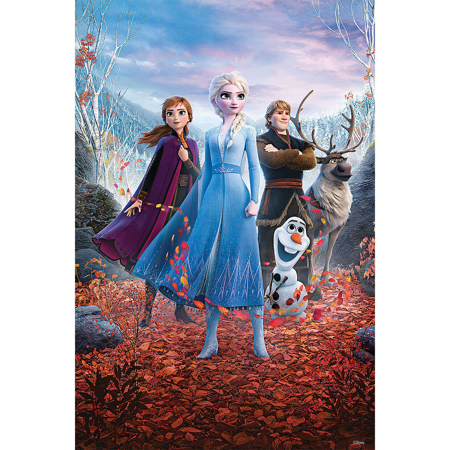 Prime 3D Disney Frozen İkili Puzzle 200 Parça 10226