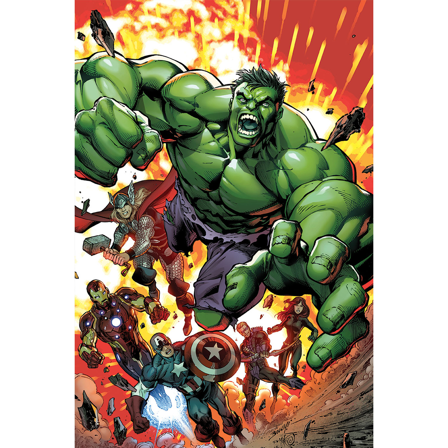 Prime 3D Marvel Avengers İkili Puzzle 200 Parça 10227