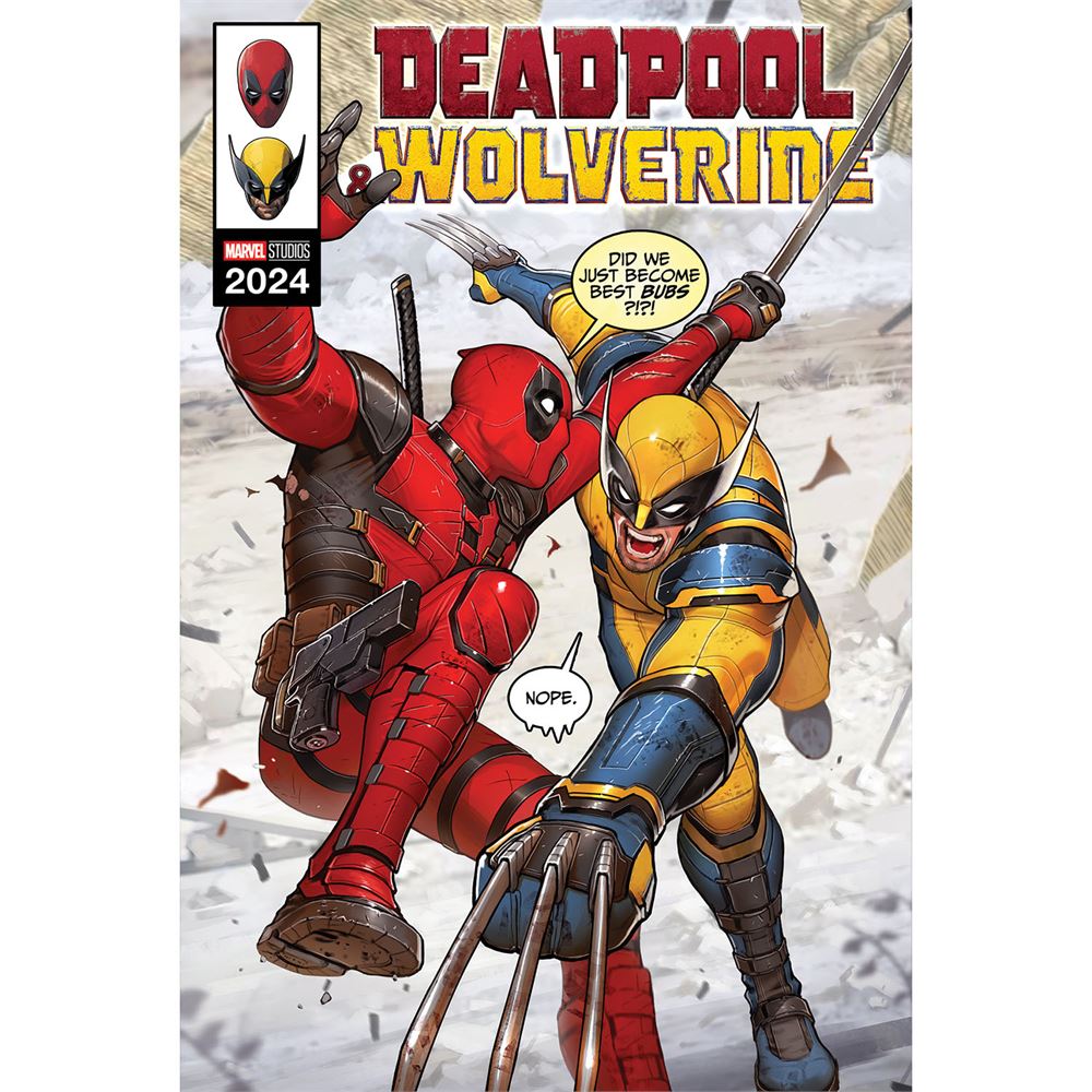 Prime 3D Marvel Deadpool İkili Puzzle 300 Parça 10272