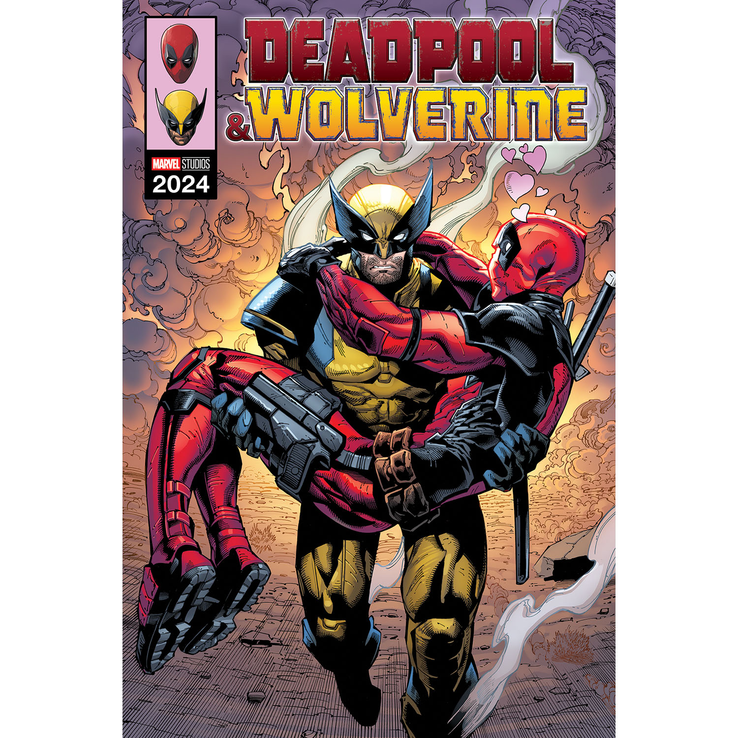 Prime 3D Marvel Deadpool İkili Puzzle 300 Parça 10272