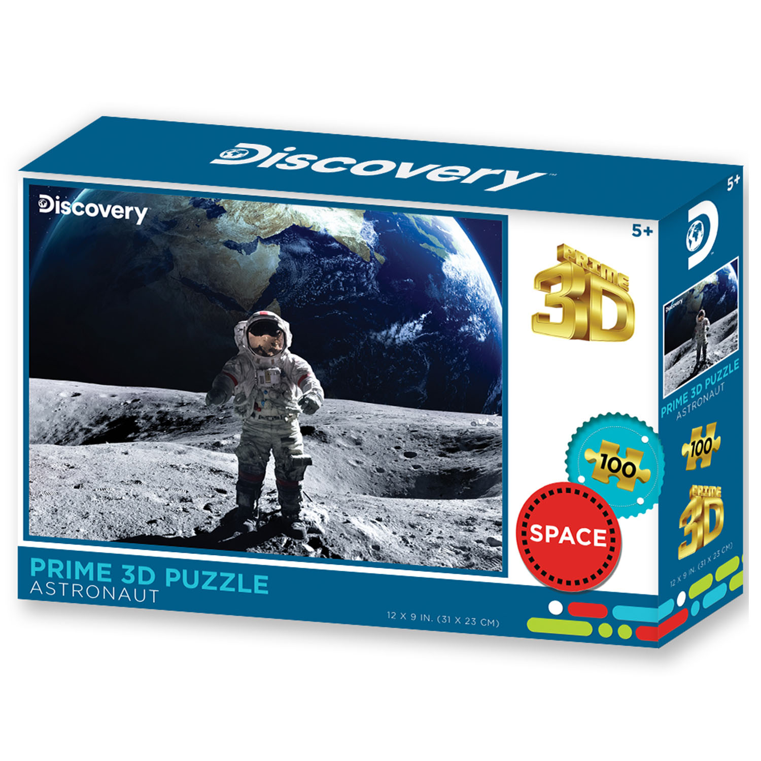 Prime 3D Discovery Ayda Astronot Puzzle 100 Parça 10709