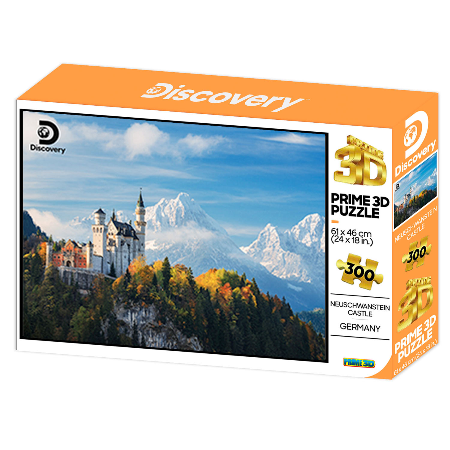 Prime 3D Discovery Neuschwanstein Kalesi Puzzle 300 Parça 12172