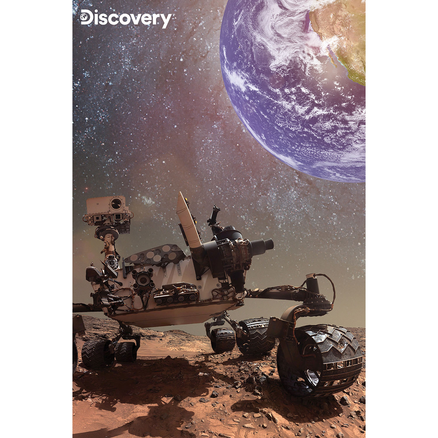 Prime 3D Discovery Mars Aracı ve Astronot İkili Puzzle 200 Parça