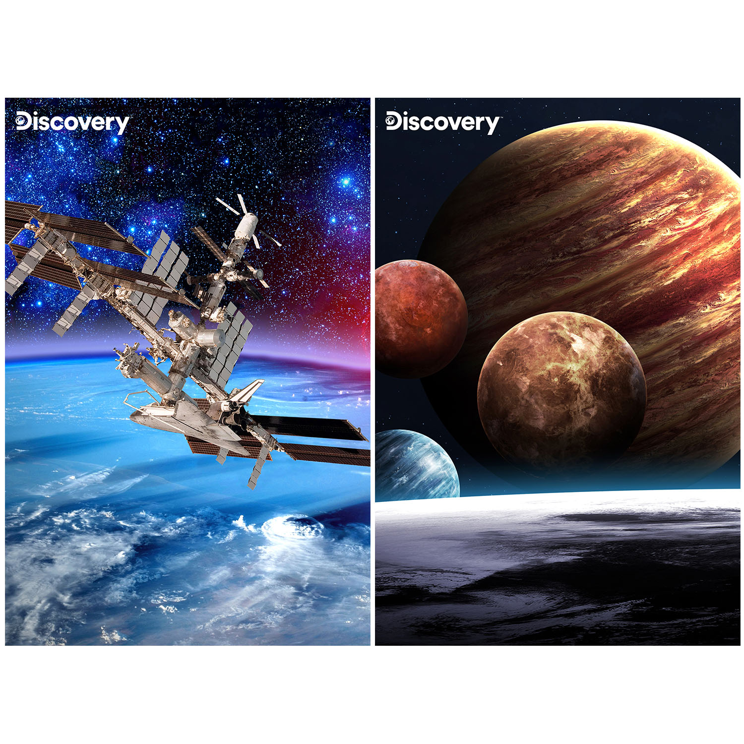 Prime 3D Discovery Uydular ve Gezegenler İkili Puzzle 200 Parça 1